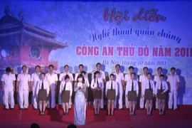 Bế mạc hội diễn văn nghệ CATP Hà Nội 2011