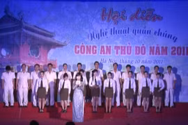 Bế mạc hội diễn văn nghệ CATP Hà Nội 2011