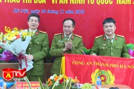 Cụm thi đua số 2, CATP Hà Nội tổng kết phong trào thi đua “Vì an ninh Tổ quốc”