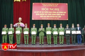 Phát huy hiệu quả công tác công an xã chính quy tại huyện Gia Lâm