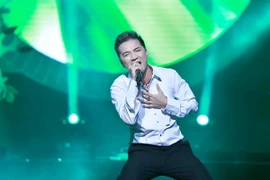 Đàm Vĩnh Hưng quỳ trên sân khấu hát tặng “một nửa thế giới”