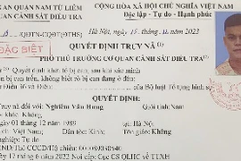 Truy nã đối tượng tổ chức đánh bạc qua mạng