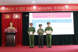 Lập công xuất sắc, kỷ niệm 80 năm ngày truyền thống lực lượng Công an nhân dân