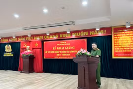 Chủ động tập huấn nghiệp vụ cho lực lượng Cảnh sát khu vực