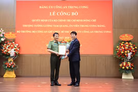 Bộ Chính trị chỉ định Thượng tướng Lương Tam Quang giữ chức Bí thư Đảng ủy Công an Trung ương