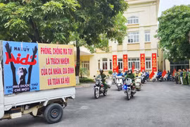 Hưởng ứng tháng hành động, xây dựng xã, thị trấn không ma túy