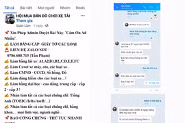 Hậu quả khôn lường khi giấy tờ giả được công khai sản xuất, mua bán tràn lan