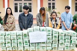 Bắt 5 đối tượng người nước ngoài vận chuyển 70kg ketamine 
