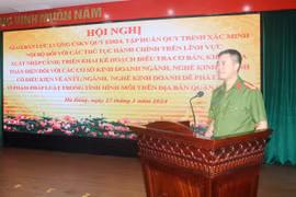 Chủ động các biện pháp, hoàn thành nhiệm vụ của lực lượng Cảnh sát quản lý hành chính về trật tự xã hội