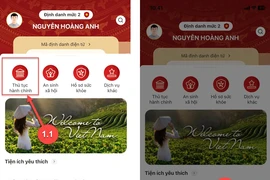 Từ ngày 22-4, Hà Nội thí điểm cấp lý lịch tư pháp qua ứng dụng VNeID