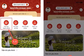 Từ ngày 22-4, Hà Nội thí điểm cấp lý lịch tư pháp qua ứng dụng VNeID