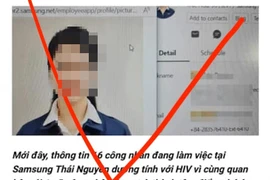 Câu like bán hàng, quản trị viên tung tin sai sự thật về nữ nhân viên công ty Samsung 