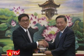 Thượng tướng Tô Lâm tiếp Đại sứ đặc mệnh toàn quyền Singapore