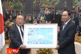 Bộ trưởng Trần Đại Quang tiếp Cố vấn cấp cao của Thủ tướng Nhật Bản