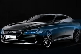 Hyundai Azera 2017 sẽ có thiết kế cao cấp hơn