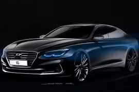 Hyundai Azera 2017 sẽ có thiết kế cao cấp hơn