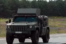 Lộ diện xe bọc thép mới của lực lượng đổ bộ đường không Nga