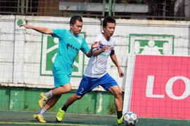 Toàn thắng vòng bảng, đội bóng Báo An ninh Thủ đô vào bán kết