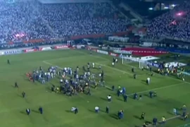 Đánh nhau dữ dội sau trận chung kết Copa Libertadores