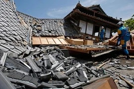 Nhật Bản lại xảy ra động đất mạnh