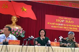 Vụ trọng án tại Yên Bái: Hai lãnh đạo tỉnh và nghi phạm đã tử vong