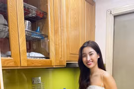 Hoa hậu Đỗ Mỹ Linh: “Gái phố cổ” bận rộn, nhưng không bỏ bê việc nhà