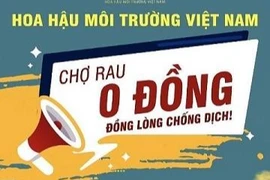 Cuộc thi “Hoa hậu môi trường Việt Nam” mở “Phiên chợ 0 đồng” 