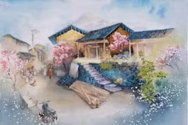 Những bức tranh... đi “Gieo tổ ấm”