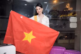 Người đẹp Ái Nhi lên đường sang Ai Cập dự thi “Hoa hậu Liên lục địa 2021” 