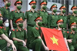 Lực lượng Công an nhân dân tiếp tục chi viện cho miền Nam chống dịch Covid-19