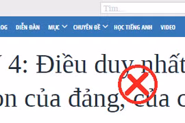 Những luận điệu xuyên tạc, sai trái với mục đích xấu về Hội nghị Trung ương 4 (khóa XIII) của Đảng