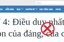 Những luận điệu xuyên tạc, sai trái với mục đích xấu về Hội nghị Trung ương 4 (khóa XIII) của Đảng