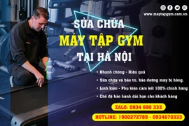 Sửa máy tập Gym tại Hà Nội