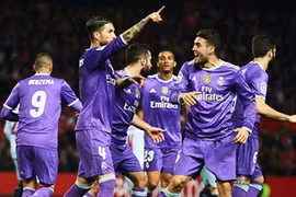 Xô đổ kỷ lục của Barca, Real vào tứ kết cúp nhà vua