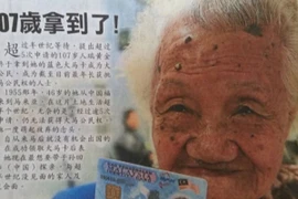 Nhận thẻ căn cước ở tuổi 108