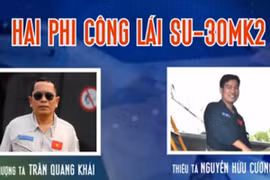 Hành trình gặp nạn của hai phi công trên máy bay Su-30MK2