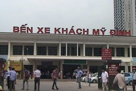 Điều chuyển các tuyến xe khách tại bến Mỹ Đình