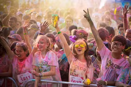 "Đường chạy sắc màu" quay trở lại Hà Nội vào tháng 4