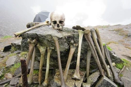 Khám phá bí ẩn hồ băng chứa đầy xương người ở Ấn Độ