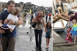 Clip sức tàn phá dữ dội của cơn lốc xoáy tại Mỹ