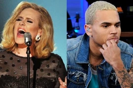 Adele phủ nhận việc “to tiếng” với Chris Brown