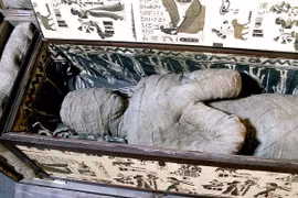 Tìm thấy xác ướp Ai Cập trên mái nhà người dân ở Đức