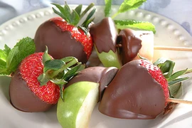 Ăn sô-cô-la như hoa quả