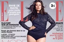 Elle gây sốc với hình ảnh người mẫu quá khổ