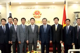 Đẩy mạnh quan hệ hợp tác giữa CA. Việt Nam và Hàn Quốc