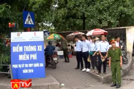 Lực lượng CAND đóng góp cho một kỳ thi an toàn trung thực