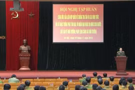 CATP Hà Nội tập huấn Luật bảo vệ môi trường và Pháp lệnh Cảnh sát môi trường năm 2014