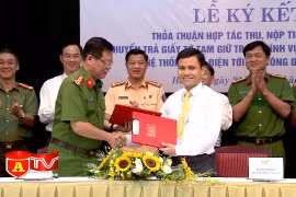 Thu, nộp phạt vi phạm hành chính trên lĩnh vực giao thông qua đường bưu điện 