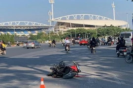 Hà Nội: Siêu xe Ferrari gây tai nạn khiến một người tử vong