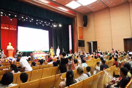 Sôi động 'Đêm hội trăng rằm' Cụm thi đua số 2 Công an Hà Nội